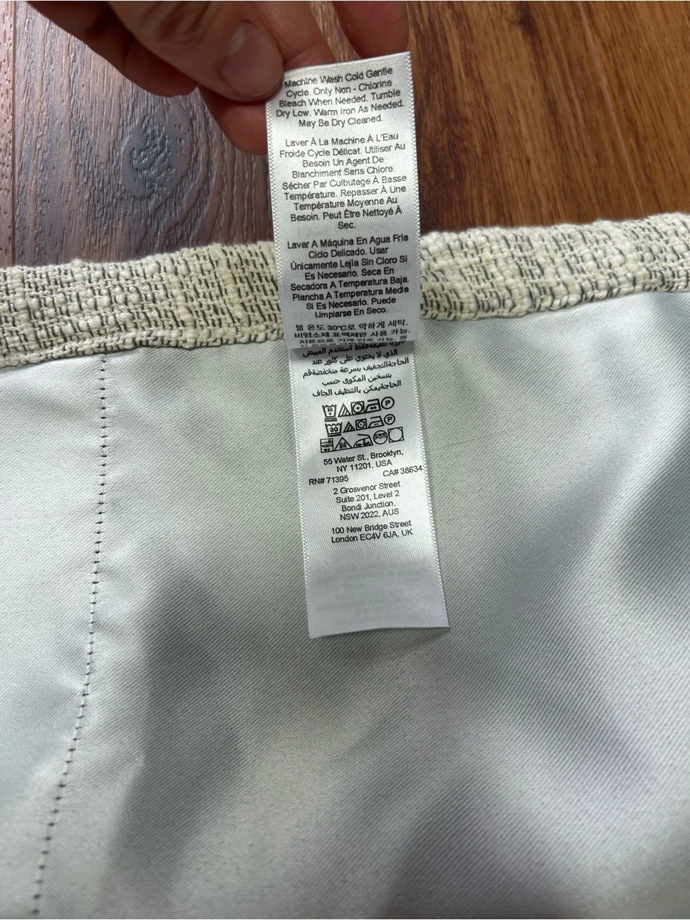 Set of West Elm Textured Blackout Curtains 100% cotton 48 in x 96 in